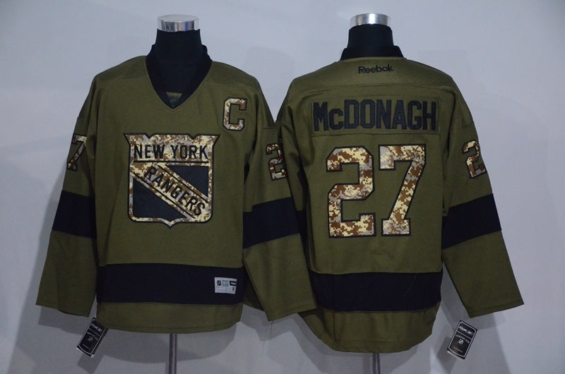 New York Rangers Style 8 Hockey Jersey hockey jersey product view 1