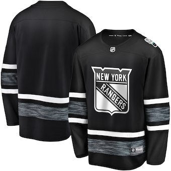 New York Rangers blank black Hockey Jersey hockey jersey product view 1