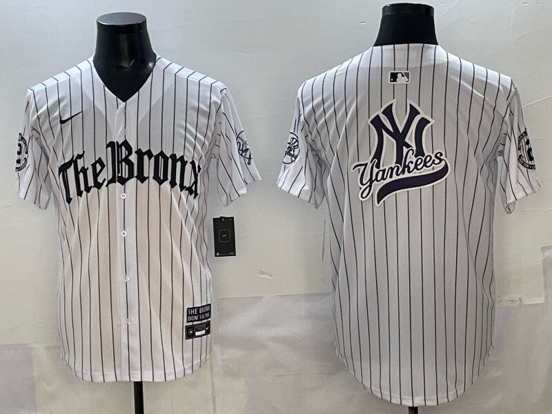 New York Yankees Yankees 5 Collaboration Style 3 Baseball Jersey baseball jersey product view 1