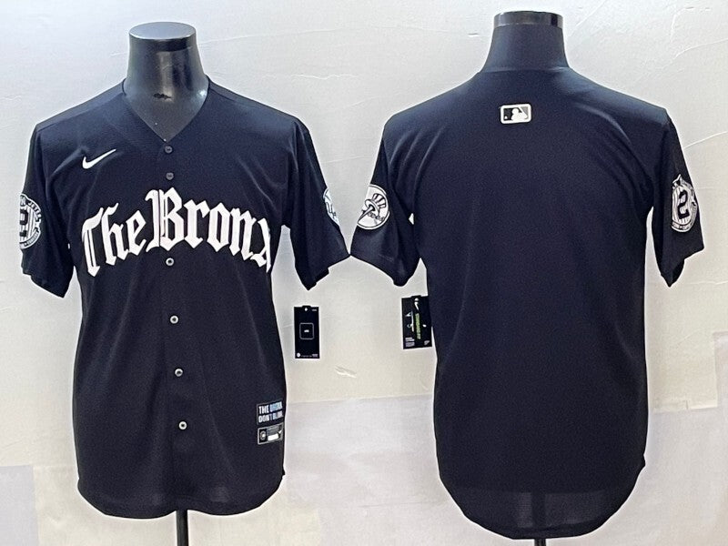 New York Yankees Yankees 5 Collaboration Style 36 Baseball Jersey baseball jersey product view 1
