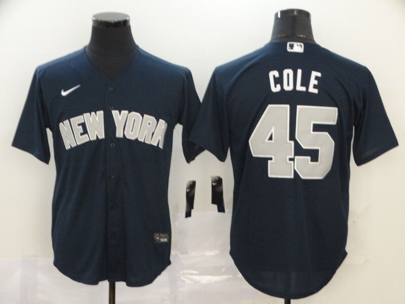 New York Yankees #45 Gerrit Cole Fan Edition 517 Baseball Jersey baseball jersey product view 1