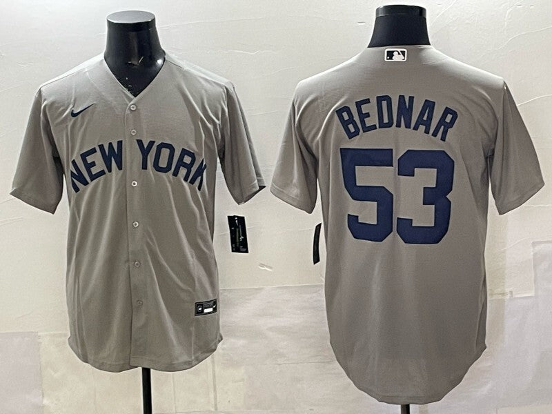 New York Yankees #53 David Bednar Yankees Dream Team Adult Baseball Jersey baseball jersey product view 1