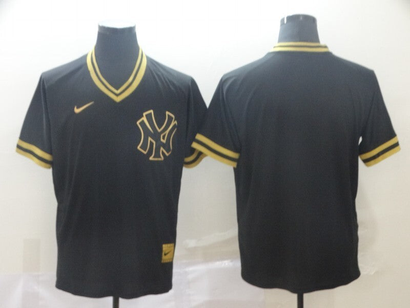 New York Yankees blank Baseball Jersey baseball jersey product view 1