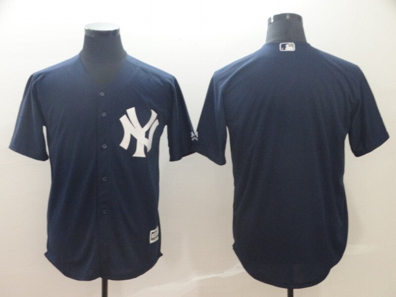 New York Yankees blank Style 1 Baseball Jersey baseball jersey product view 1