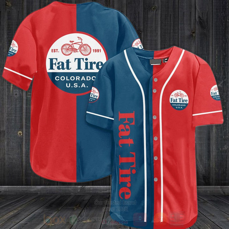FASHION New Belgium Brewing Company Baseball Jerseys Botton Shirt baseball jersey product view 1