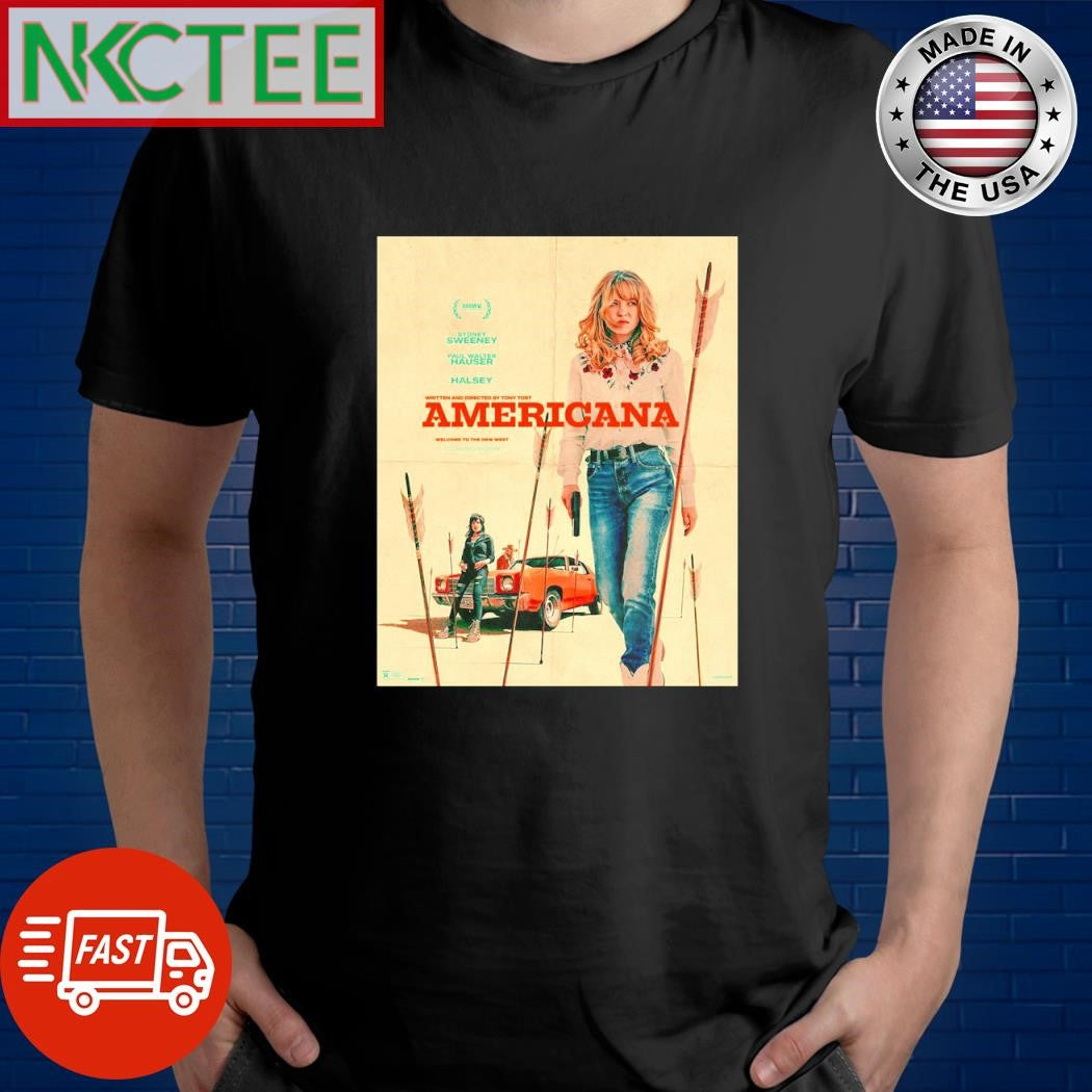 Nice Americana 2025 poster shirt Unisex T-shirt, Sweatshirt, Hoodie, Long Sleeve Tee - T-Shirt, Sweatshirt, Hoodie