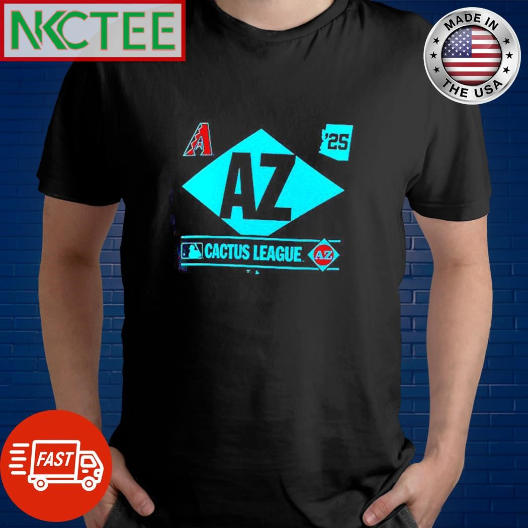 Nice Arizona Diamondbacks 2025 Spring Training Cactus League AZ shirt Unisex T-shirt, Sweatshirt, Hoodie, Long Sleeve Tee - T-Shirt, Sweatshirt, Hoodie