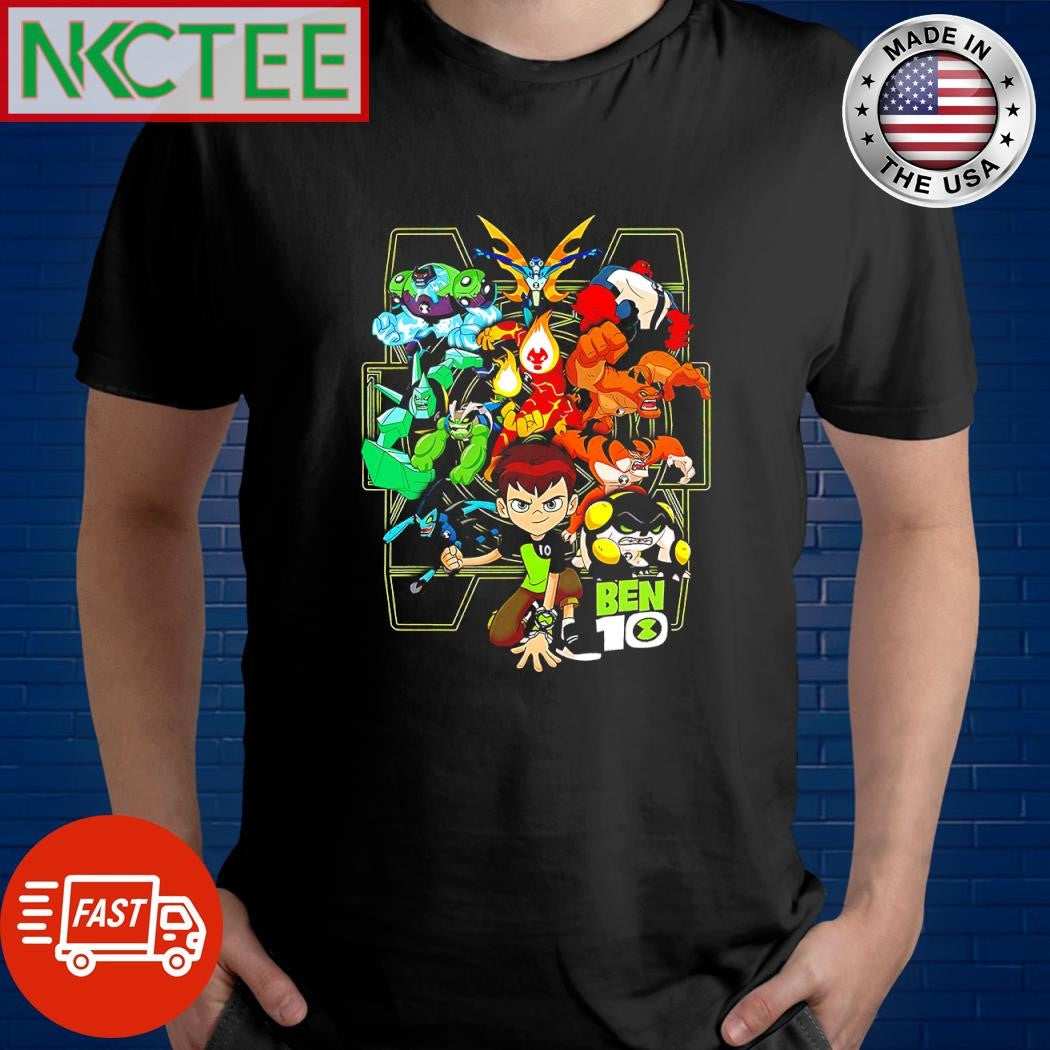 Nice Ben Tennyson Ben 10 transformation shirt Unisex T-shirt, Sweatshirt, Hoodie, Long Sleeve Tee - T-Shirt, Sweatshirt, Hoodie