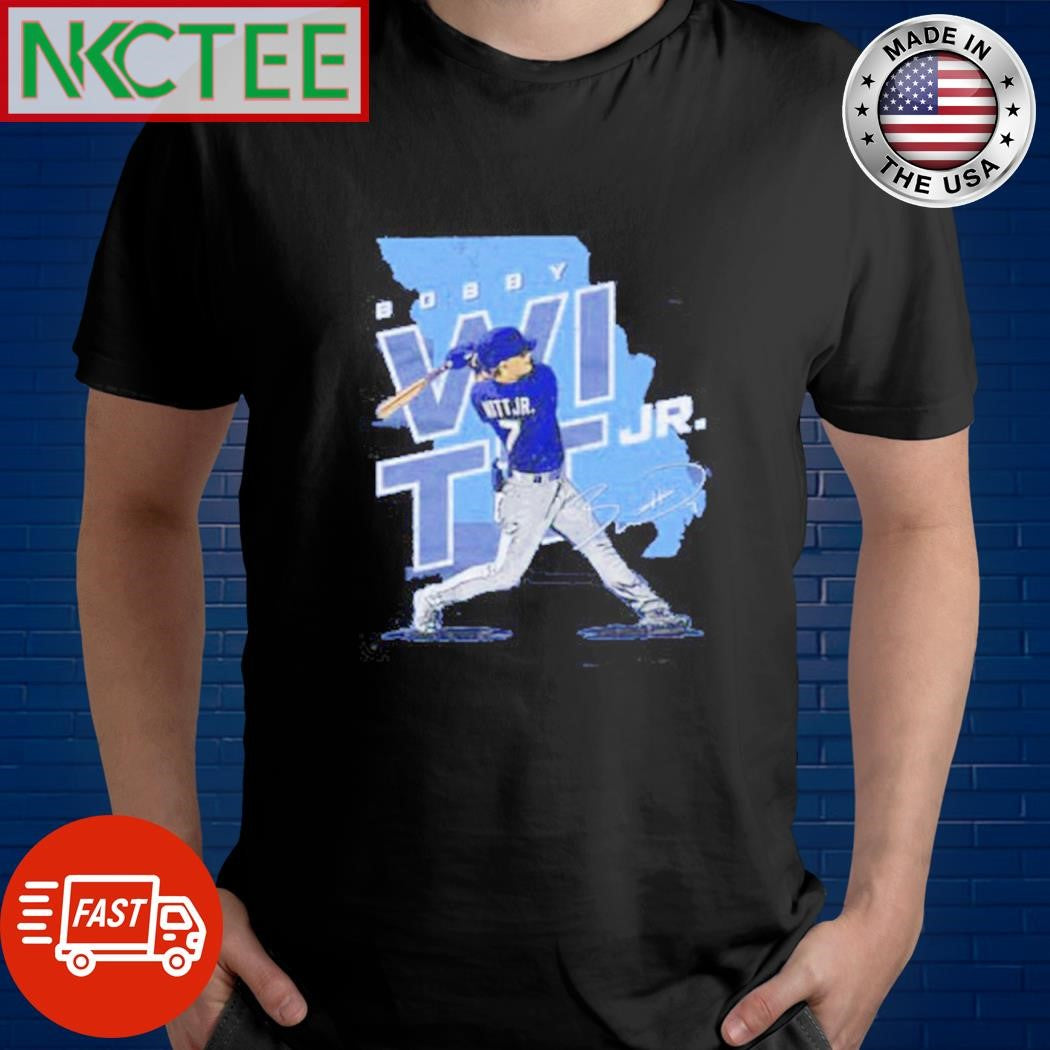 Nice Bobby Witt Jr Kansas City Royals youth blue player map player signature shirt Unisex T-shirt, Sweatshirt, Hoodie, Long Sleeve Tee - T-Shirt, Sweatshirt, Hoodie