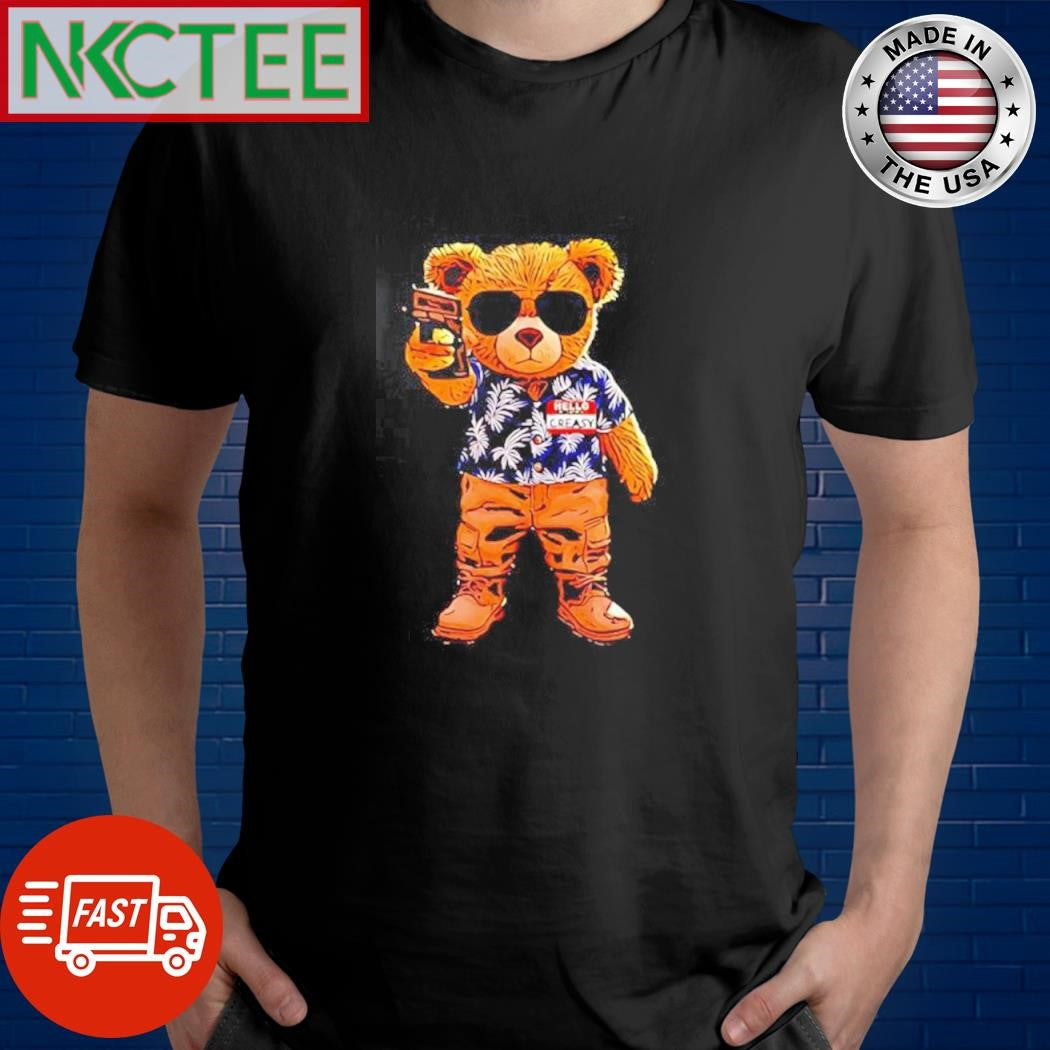 Nice Creasy Bear sunglasses gun shirt Unisex T-shirt, Sweatshirt, Hoodie, Long Sleeve Tee - T-Shirt, Sweatshirt, Hoodie