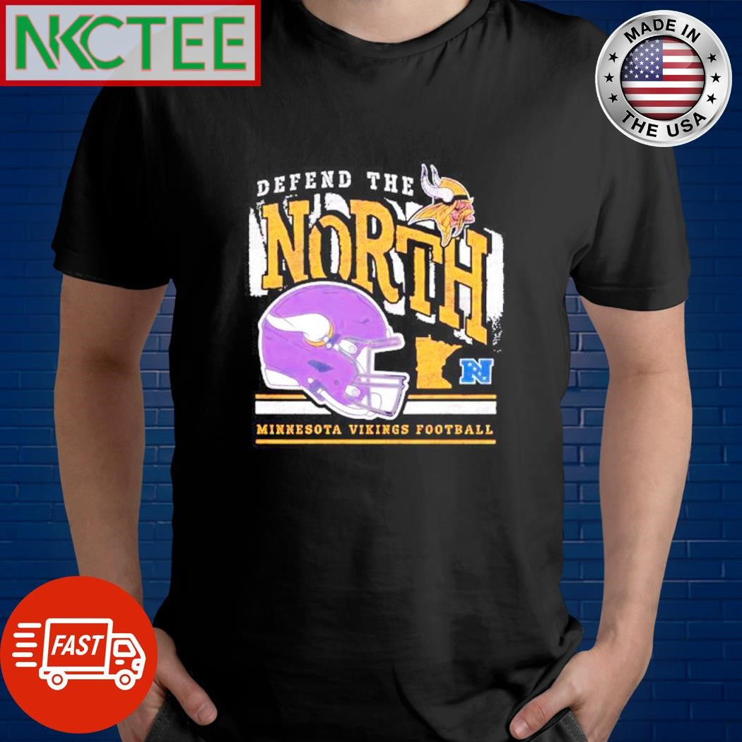 Nice Defend The North Minnesota Viking Football helmet shirt Unisex T-shirt, Sweatshirt, Hoodie, Long Sleeve Tee - T-Shirt, Sweatshirt, Hoodie