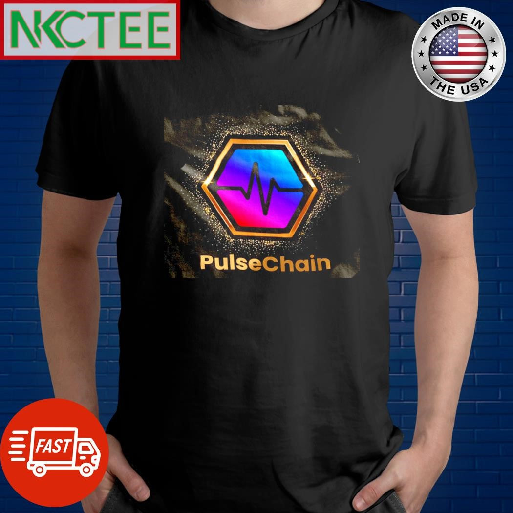 Nice Golden PulseChain shirt Unisex T-shirt, Sweatshirt, Hoodie, Long Sleeve Tee - T-Shirt, Sweatshirt, Hoodie