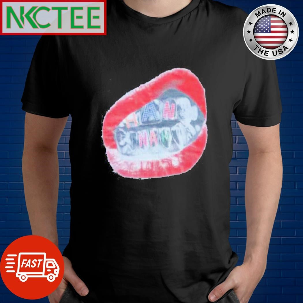 Nice Hirunkit wear mouth han nah shirt Unisex T-shirt, Sweatshirt, Hoodie, Long Sleeve Tee - T-Shirt, Sweatshirt, Hoodie