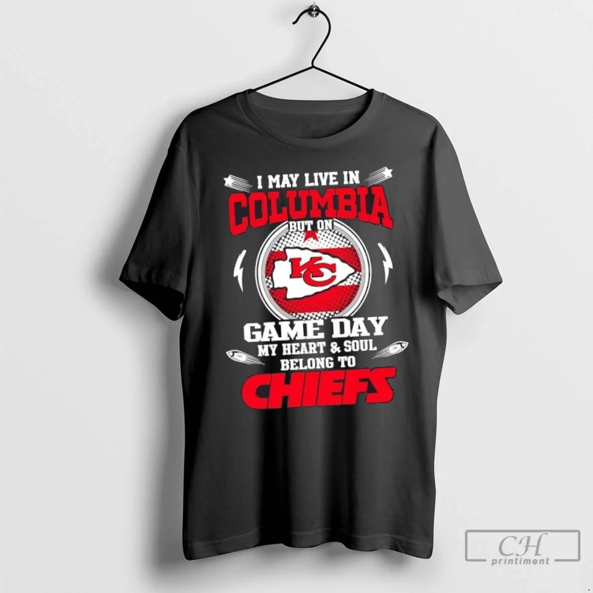 Nice I May Live In District Of Columbia But On Game Day My Heart And Unisex T-shirt, Sweatshirt, Hoodie, Long Sleeve Tee - T-Shirt, Sweatshirt, Hoodie