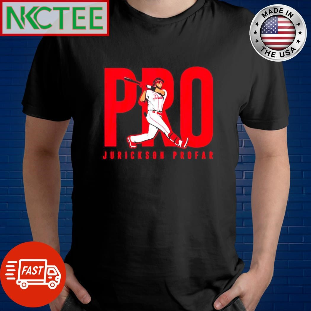 Nice Jurickson Profar Atl Pro Atlanta Braves MLB batting shirt Unisex T-shirt, Sweatshirt, Hoodie, Long Sleeve Tee - T-Shirt, Sweatshirt, Hoodie