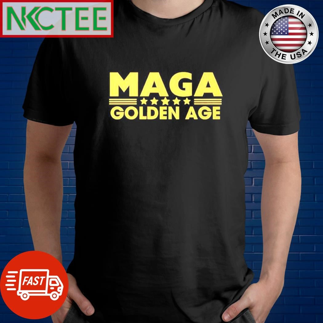 Nice MAGA Golden Age shirt Unisex T-shirt, Sweatshirt, Hoodie, Long Sleeve Tee - T-Shirt, Sweatshirt, Hoodie
