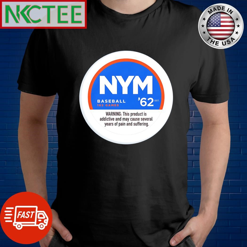Nice NYM baseball 162 games ’62 est shirt Unisex T-shirt, Sweatshirt, Hoodie, Long Sleeve Tee - T-Shirt, Sweatshirt, Hoodie