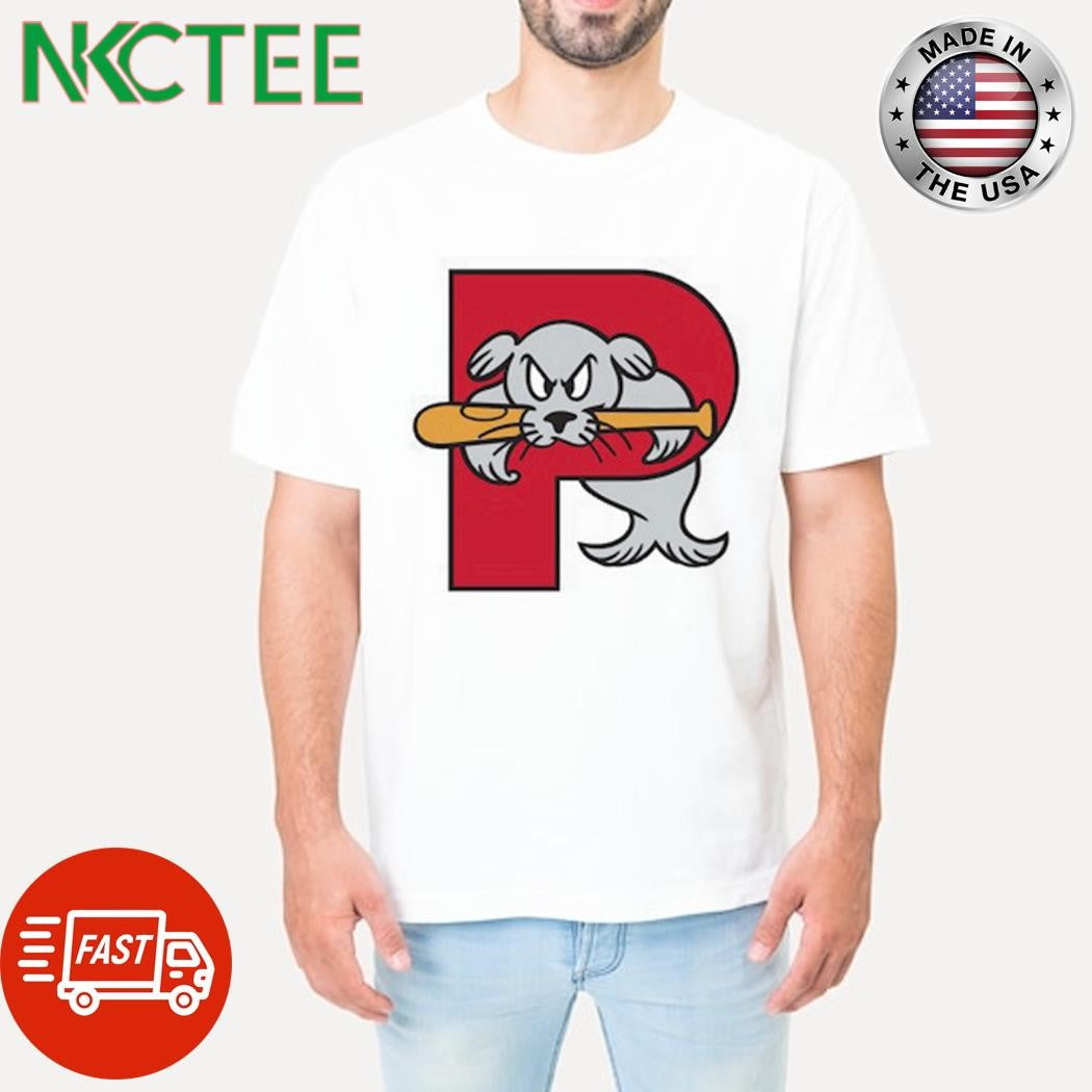 Nice Portland Sea Dogs P logo shirt Unisex T-shirt, Sweatshirt, Hoodie, Long Sleeve Tee - T-Shirt, Sweatshirt, Hoodie