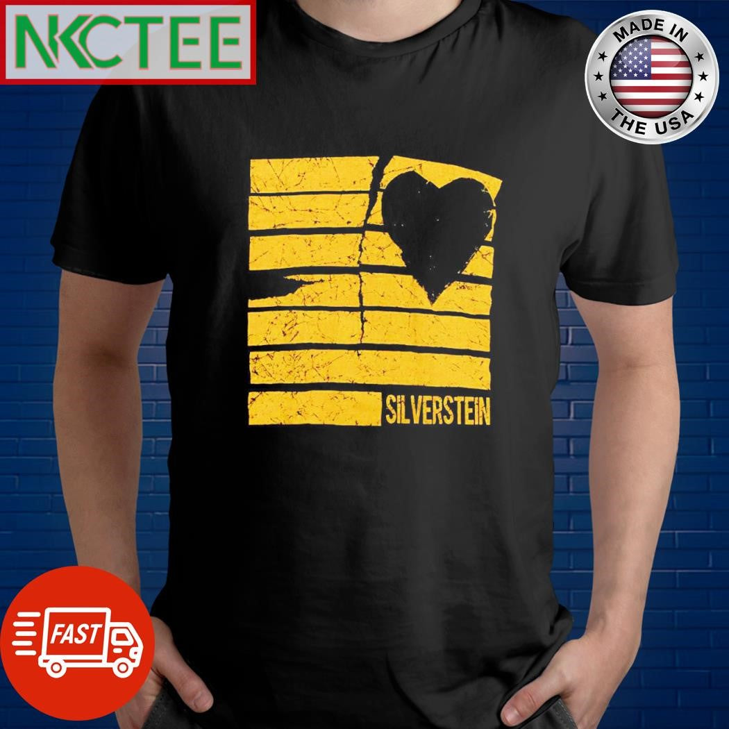 Nice Silverstein heart shirt Unisex T-shirt, Sweatshirt, Hoodie, Long Sleeve Tee - T-Shirt, Sweatshirt, Hoodie