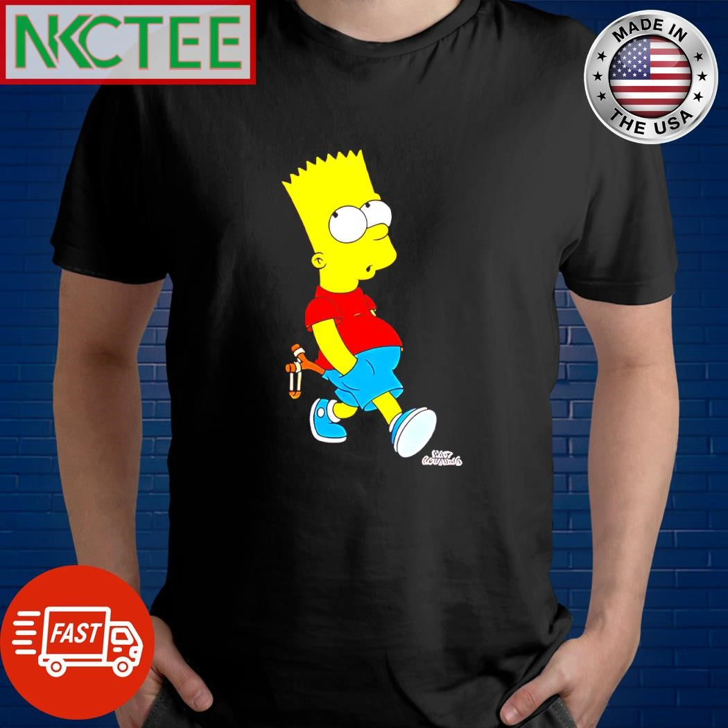 Nice The Simpsons Bart Simpson With Slingshot cool hands in pockets shirt Unisex T-shirt, Sweatshirt, Hoodie, Long Sleeve Tee - T-Shirt, Sweatshirt, Hoodie