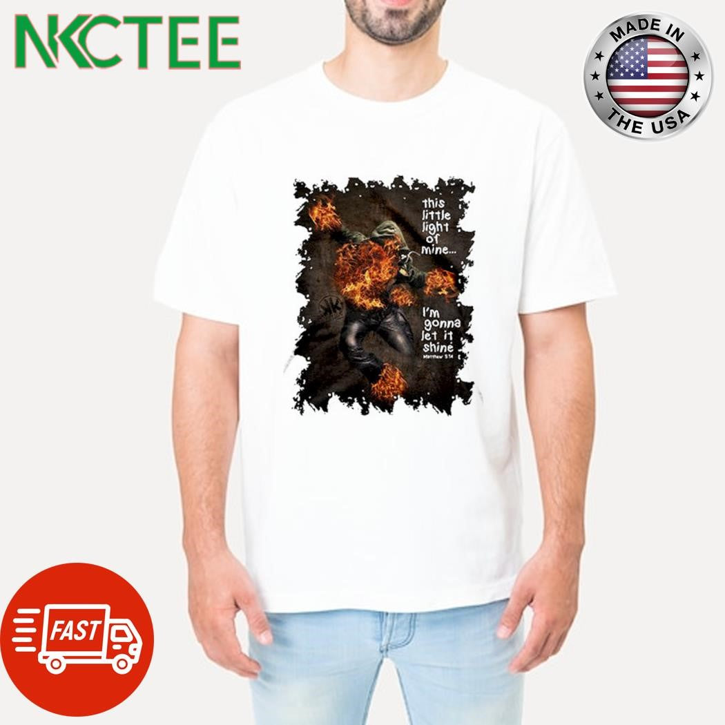 Nice This little light of mine… I’m gonna Jet it shine fire shirt Unisex T-shirt, Sweatshirt, Hoodie, Long Sleeve Tee - T-Shirt, Sweatshirt, Hoodie
