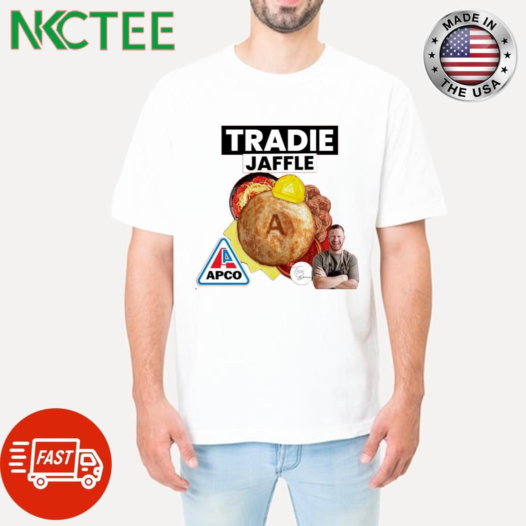 Nice Tradie Jaffle from APCO service stations shirt Unisex T-shirt, Sweatshirt, Hoodie, Long Sleeve Tee - T-Shirt, Sweatshirt, Hoodie