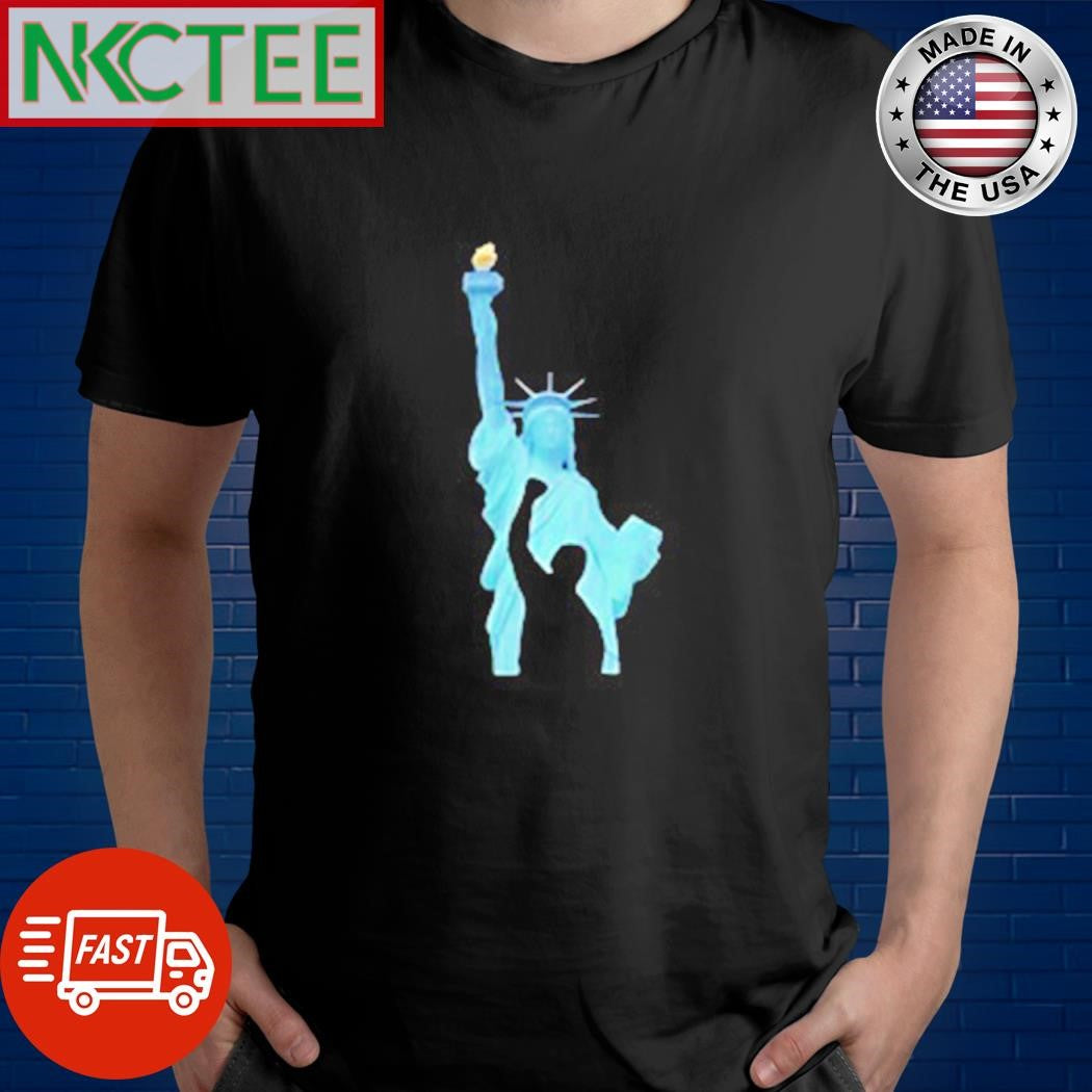 Nice Trump shadow with Statue Of Liberty shirt Unisex T-shirt, Sweatshirt, Hoodie, Long Sleeve Tee - T-Shirt, Sweatshirt, Hoodie