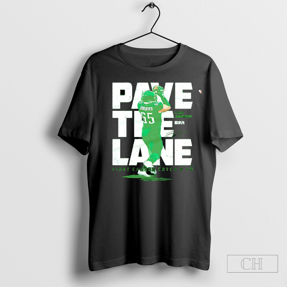 Nick Sirianni Wearing Lane Johnson Philadelphia Pave The Lane Signature Shirt Tee Unisex T-shirt, Sweatshirt, Hoodie, Long Sleeve Tee - T-Shirt, Sweatshirt, Hoodie