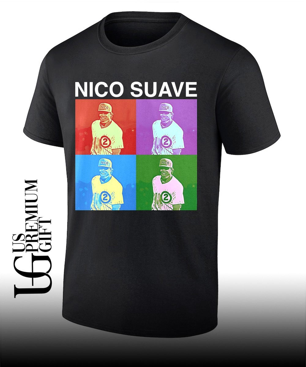 Nico Hoerner Nico Suave Chicago Cubs baseball shirt Unisex T-shirt, Sweatshirt, Hoodie, Long Sleeve Tee - T-Shirt, Sweatshirt, Hoodie