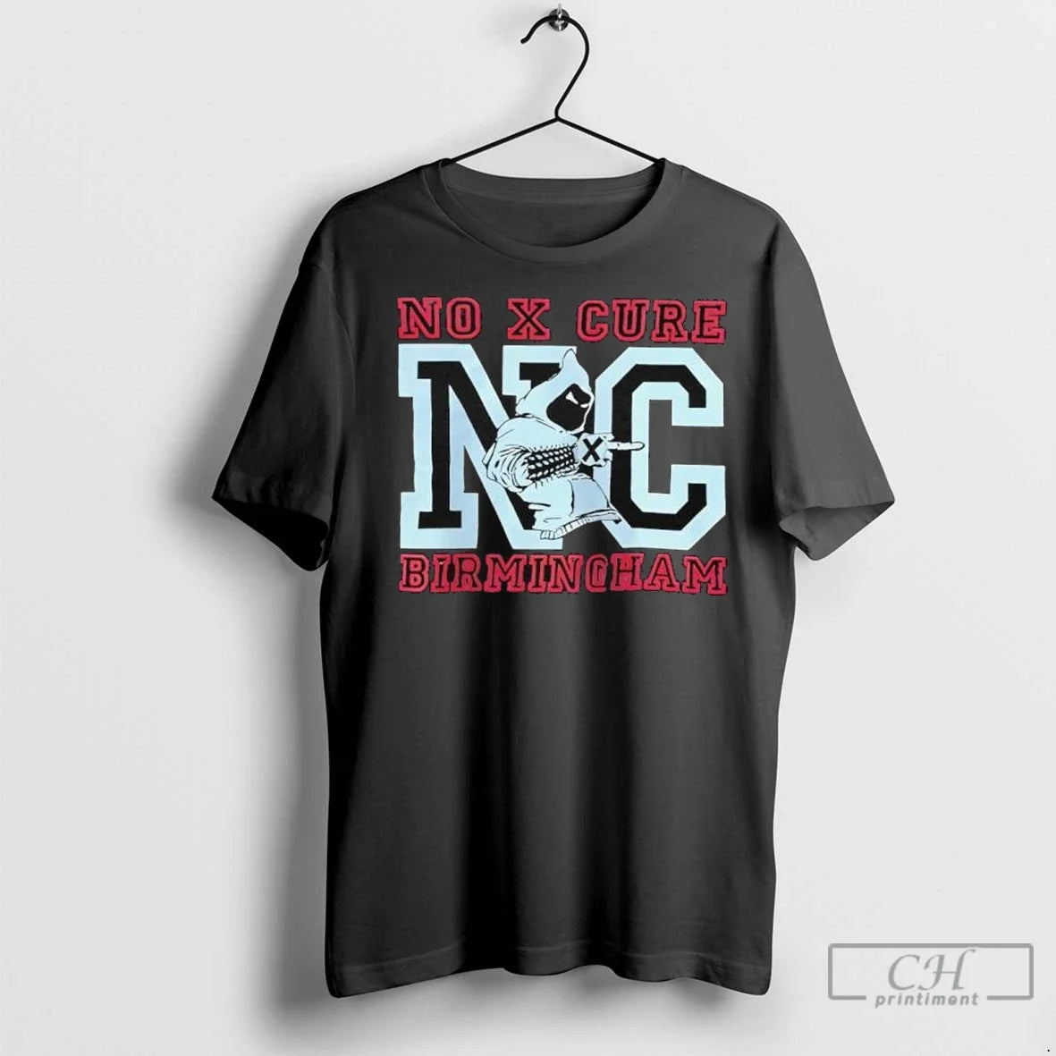 No Cure Birmingham 2025 T Shirts Unisex T-shirt, Sweatshirt, Hoodie, Long Sleeve Tee - T-Shirt, Sweatshirt, Hoodie