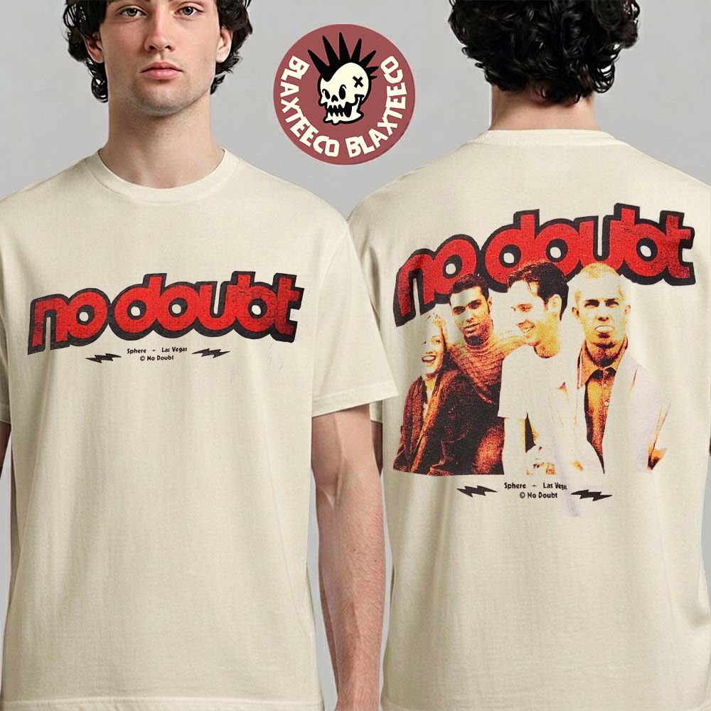 No Doubt Live At Sphere Las Vegas Concert Merch Tee On May And June 2026 Retro Red Logo T-Shirt - T-Shirt, Sweatshirt, Hoodie