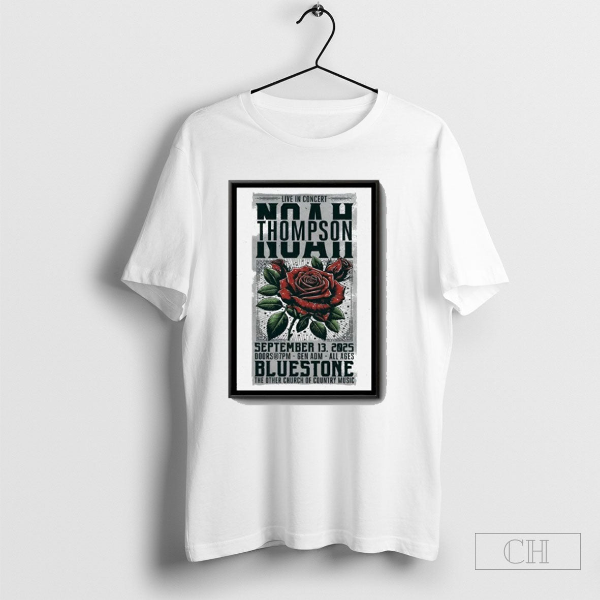Noah Thompson Columbus Tour On Sept 13 2025 Poster Shirt Tee Unisex T-shirt, Sweatshirt, Hoodie, Long Sleeve Tee - T-Shirt, Sweatshirt, Hoodie