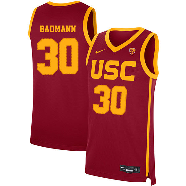 Noah Baumann 30 Red College Football Jersey football jersey product view 1