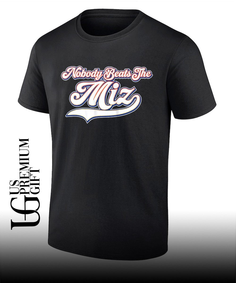 Nobody Beats the Miz Jacob Misiorowski Milwaukee Brewers baseball shirt Unisex T-shirt, Sweatshirt, Hoodie, Long Sleeve Tee - T-Shirt, Sweatshirt, Hoodie