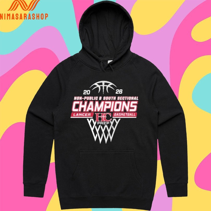 Non-Public B South Sectional Champions Lancer - Adult & Kids T-Shirts, Sweatshirts & Hoodies apparel design preview 2