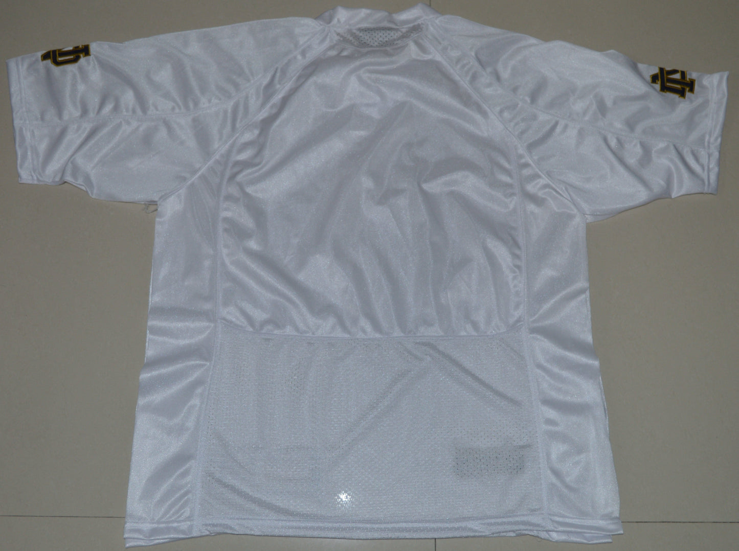 Norte Dame Blank White Back College Football Jersey football jersey product view 1