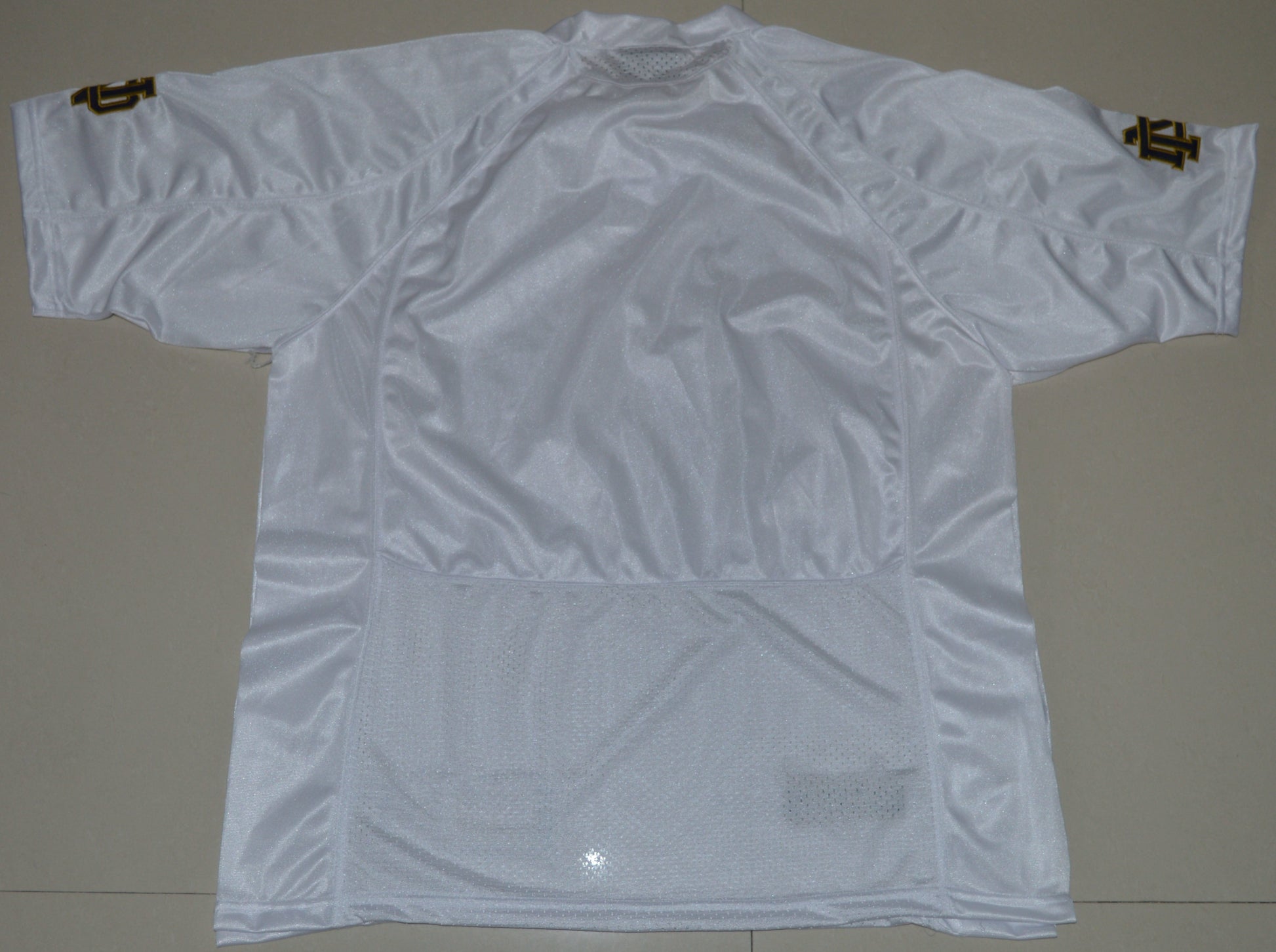 Norte Dame Blank White Back College Football Jersey football jersey product view 1