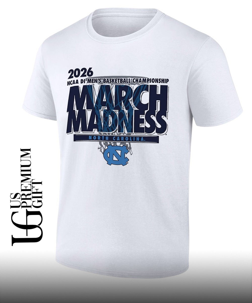 North Carolina Tar Heels March Madness NCAA D1 Mens basketball Championship 2026 shirt Unisex T-shirt, Sweatshirt, Hoodie, Long Sleeve Tee - T-Shirt, Sweatshirt, Hoodie