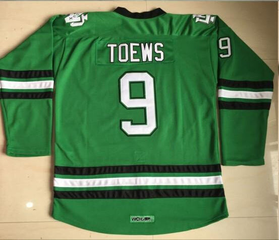 North Dakota Fighting Sioux #9 Jonathan Toews 2 College Football Jersey football jersey product view 1