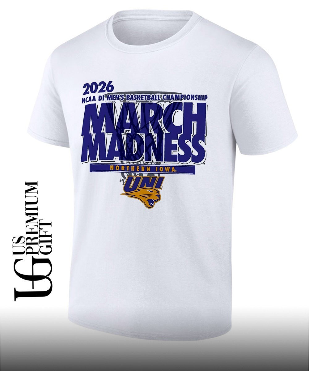 Northern Iowa Panthers March Madness NCAA D1 Mens basketball Championship 2026 shirt Unisex T-shirt, Sweatshirt, Hoodie, Long Sleeve Tee - T-Shirt, Sweatshirt, Hoodie