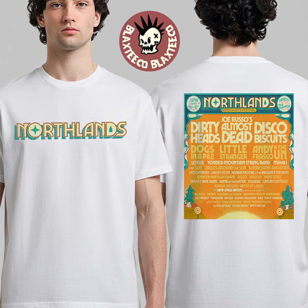 Northlands Music And Arts Festival 2026 Swanzey New Hampshire Full Lineup From June 19 To 21 2026 T-Shirt - T-Shirt, Sweatshirt, Hoodie