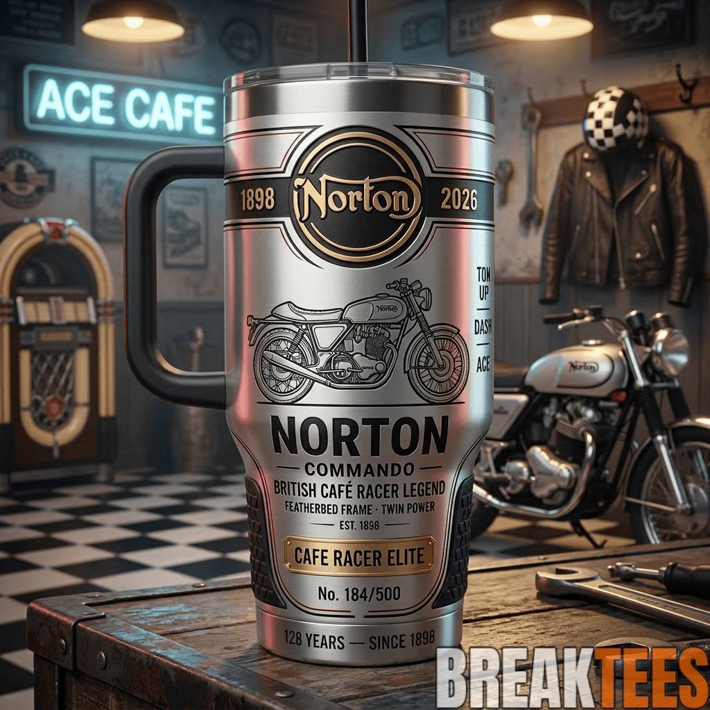 Norton Cafe Racer Elite Special 40oz Tumbler Unisex T-shirt, Sweatshirt, Hoodie, Long Sleeve Tee - T-Shirt, Sweatshirt, Hoodie