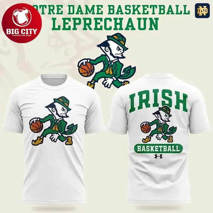 Notre Dame Fighting Irish Basketball Two Sided Shirt Unisex T-shirt, Sweatshirt, Hoodie, Long Sleeve Tee - T-Shirt, Sweatshirt, Hoodie
