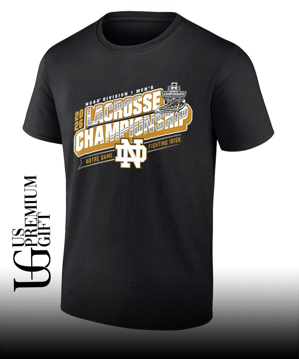 Notre Dame Fighting Irish NCAA Division I Mens Lacrosse National Championship 2026 shirt Unisex T-shirt, Sweatshirt, Hoodie, Long Sleeve Tee - T-Shirt, Sweatshirt, Hoodie