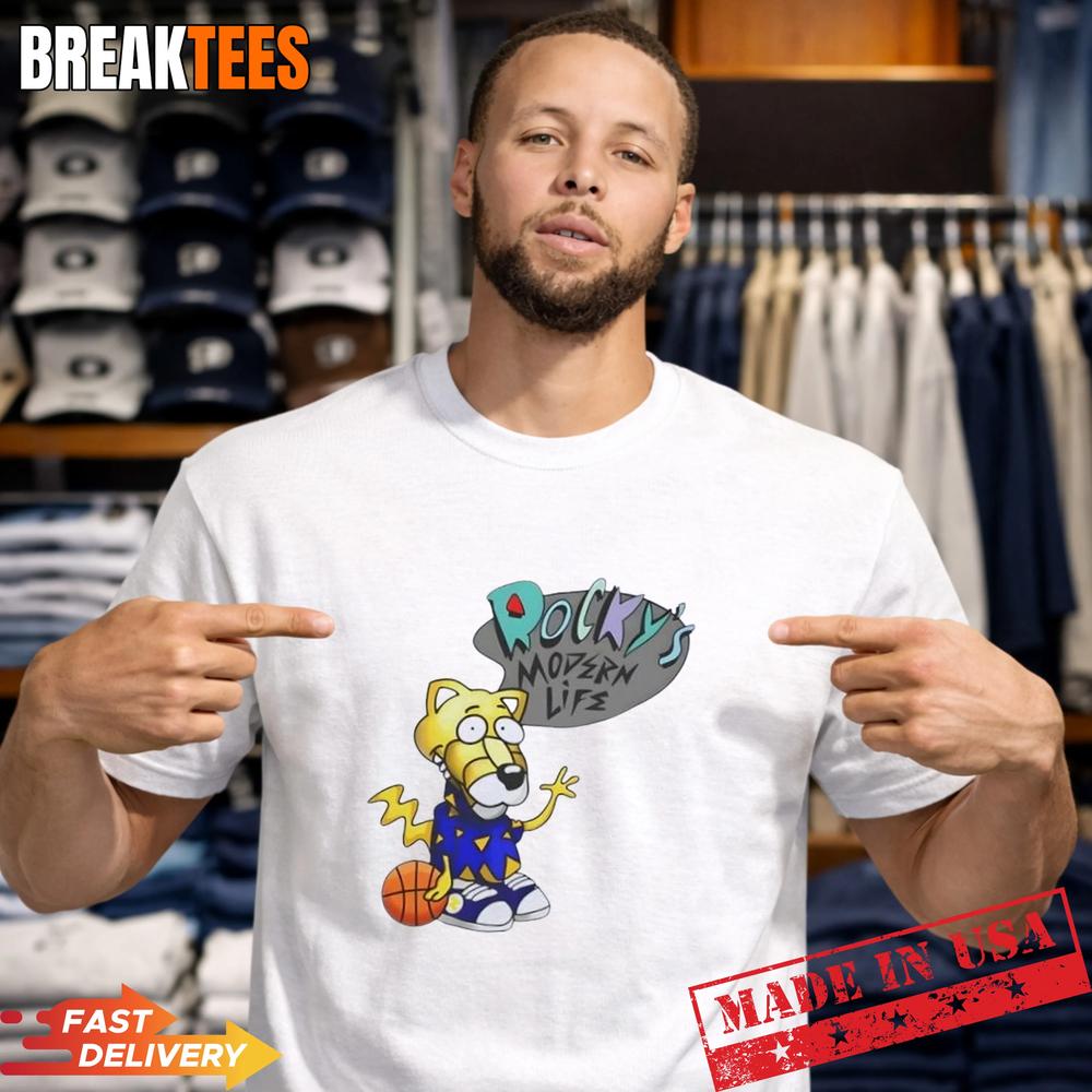 Nuggets Mascot Rocky Basketball Modern Life Shirt Unisex T-shirt, Sweatshirt, Hoodie, Long Sleeve Tee - T-Shirt, Sweatshirt, Hoodie
