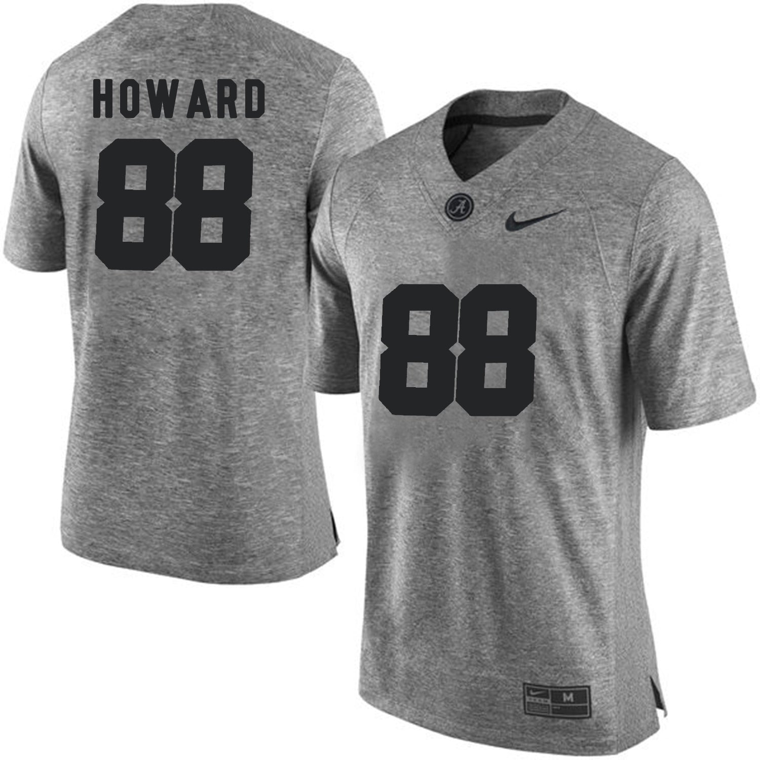 O.J. Howard 88 Gray College Football Jersey football jersey product view 1