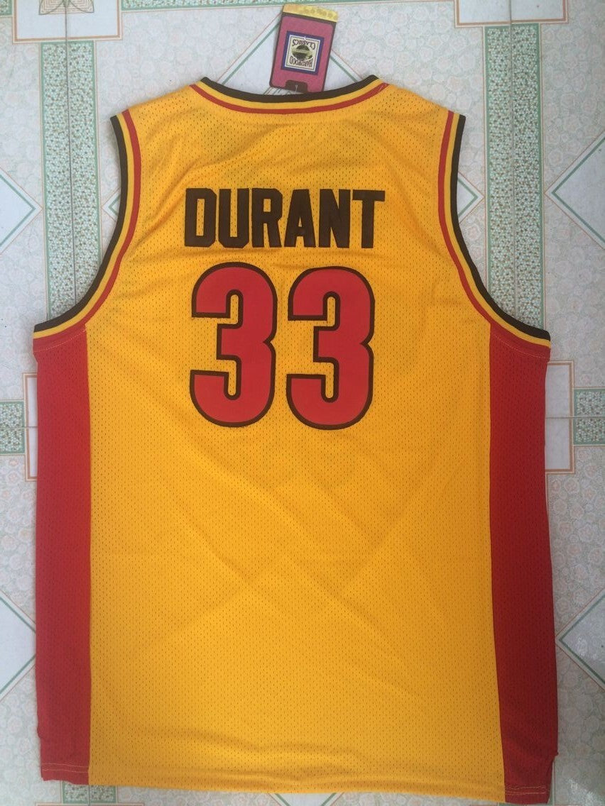 Oak Hill High School 33 Kevin Durant Durant High School Style 4 College Football Jersey football jersey product view 1