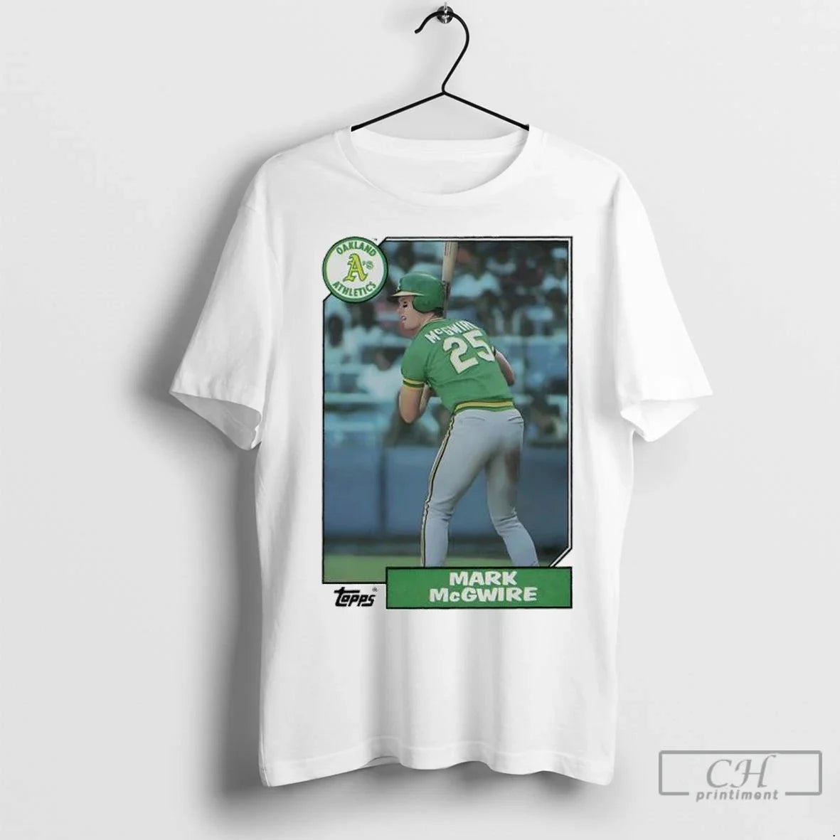 Oakland Athletics Mark Mcgwire Baseball Card Player Mlb T Shirts Unisex T-shirt, Sweatshirt, Hoodie, Long Sleeve Tee - T-Shirt, Sweatshirt, Hoodie
