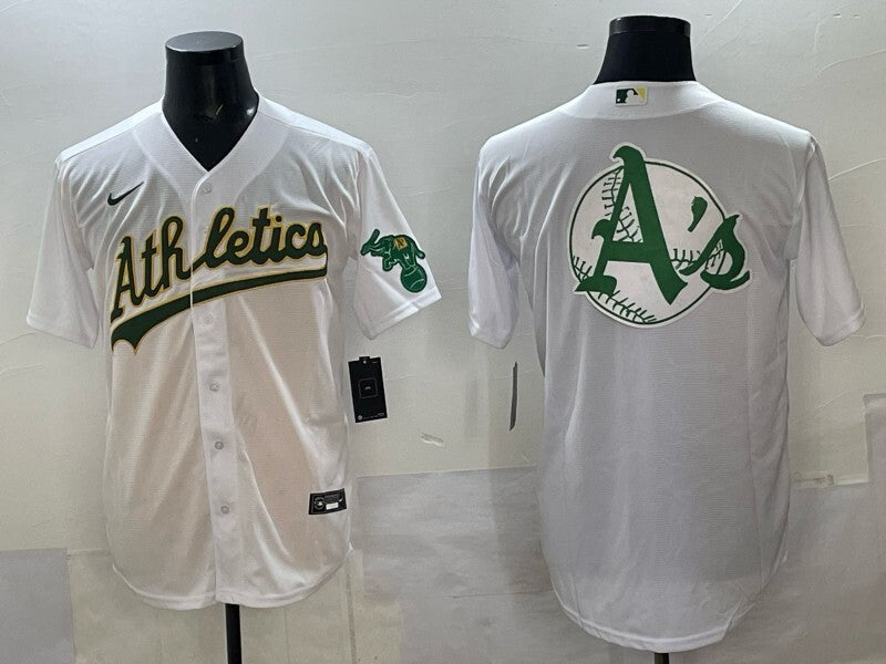 Oakland Athletics Athletics Adult Style 1 Baseball Jersey baseball jersey product view 1