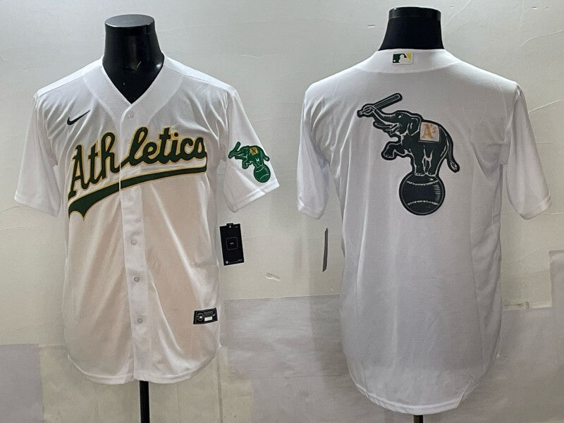 Oakland Athletics Athletics Adult Style 2 Baseball Jersey baseball jersey product view 1